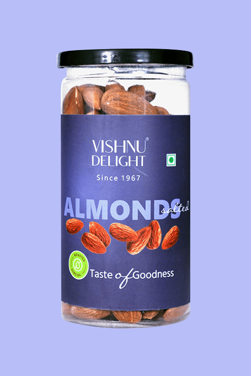 Salted Almonds 120g – Roasted & Salted Nuts