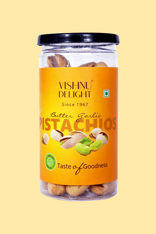Butter Garlic Flavoured Pistachios – Buy Now