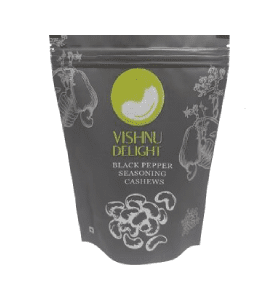 Black Pepper Cashew Pouch – Buy Flavoured Nuts