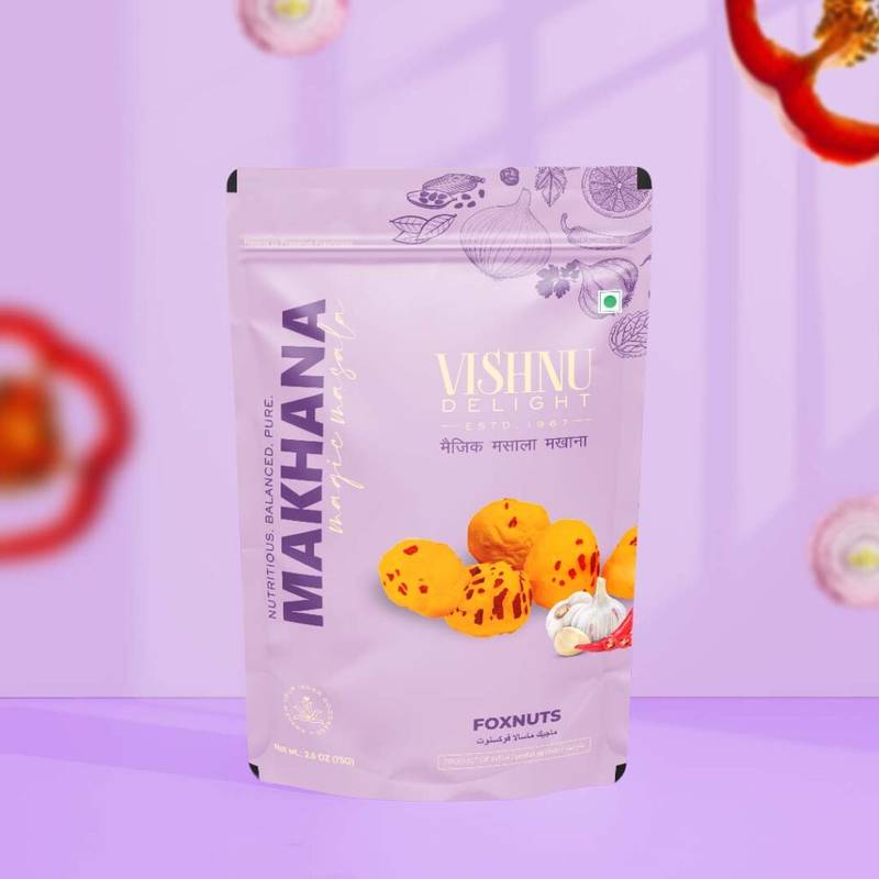 Classic Indian Spice Makhana – Magic Masala – 60 gm Pouch