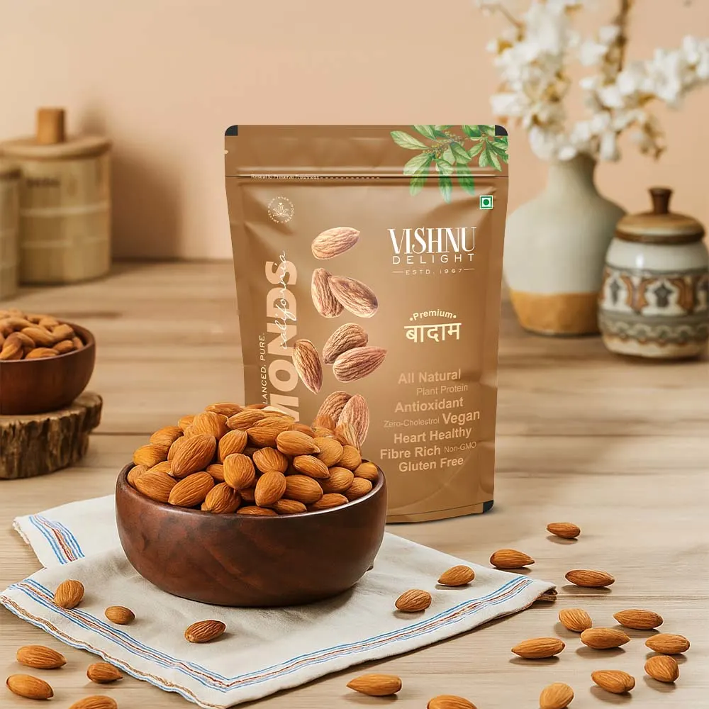 High quality roasted almonds for healthy living